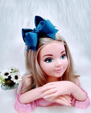 Laço Belli Bico de Pato Azul Royal