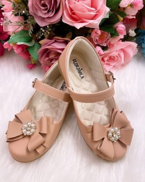 Sapatilha Flor Di Mila Nude Fosca - Rose