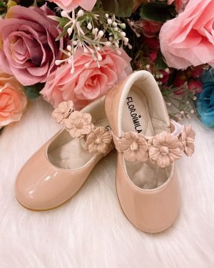 Sapatilha Flor Di Mila Luna Nude - Rose