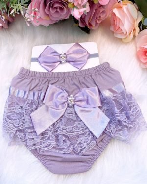 Kit Bunda Rica Lilás/Calcinha