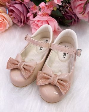 Sapatilha Flor Di Mila Julia Nude - Rose