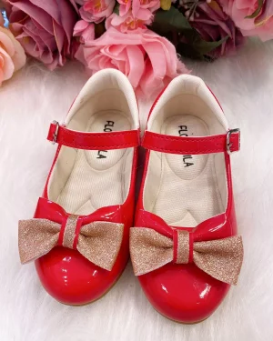 Sapatilha Flor Di Mila Julia Vermelha