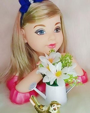 Faixa Belli Lacinho Azul Royal