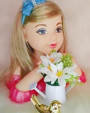 Faixa Belli Lacinho Verde Tiffany