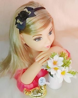 Faixa Belli Florzinha Preto