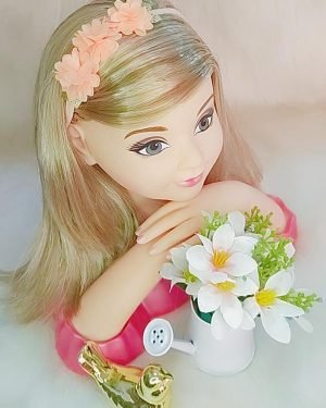 Faixa Belli Flores Salmão