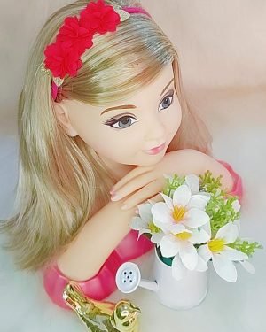 Faixa Belli Flores Pink