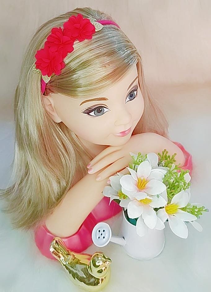 Faixa Belli Flores Pink