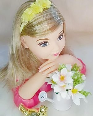 Faixa Belli Flores Amarelo Claro