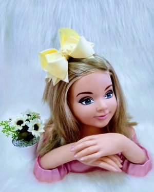 Laço Belli Amarelo Claro