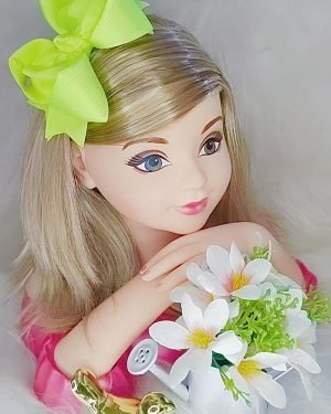 Laço Belli Amarelo Neon