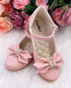 Sapatilha Flor Di Mila Rosa Jade