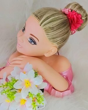 Porta Coque Belli Flor Perolas Pink