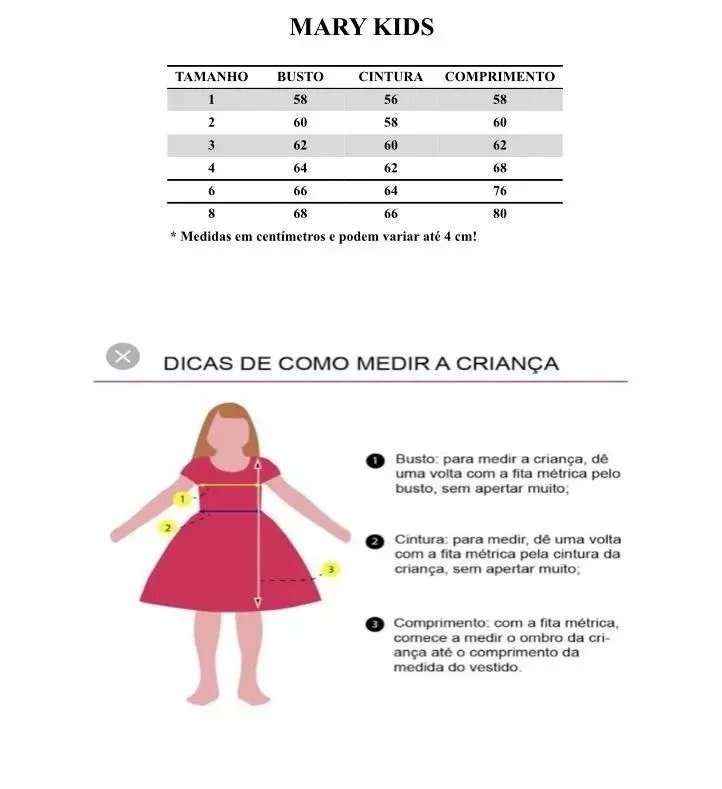 Vestido Infantil Marie Ariel/Sereia - Imagem 5