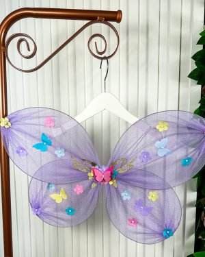 Asa De Borboletas / Fadas Infantil Lilás