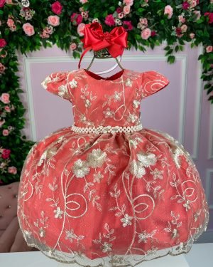 Vestido Marie Realeza Vermelho