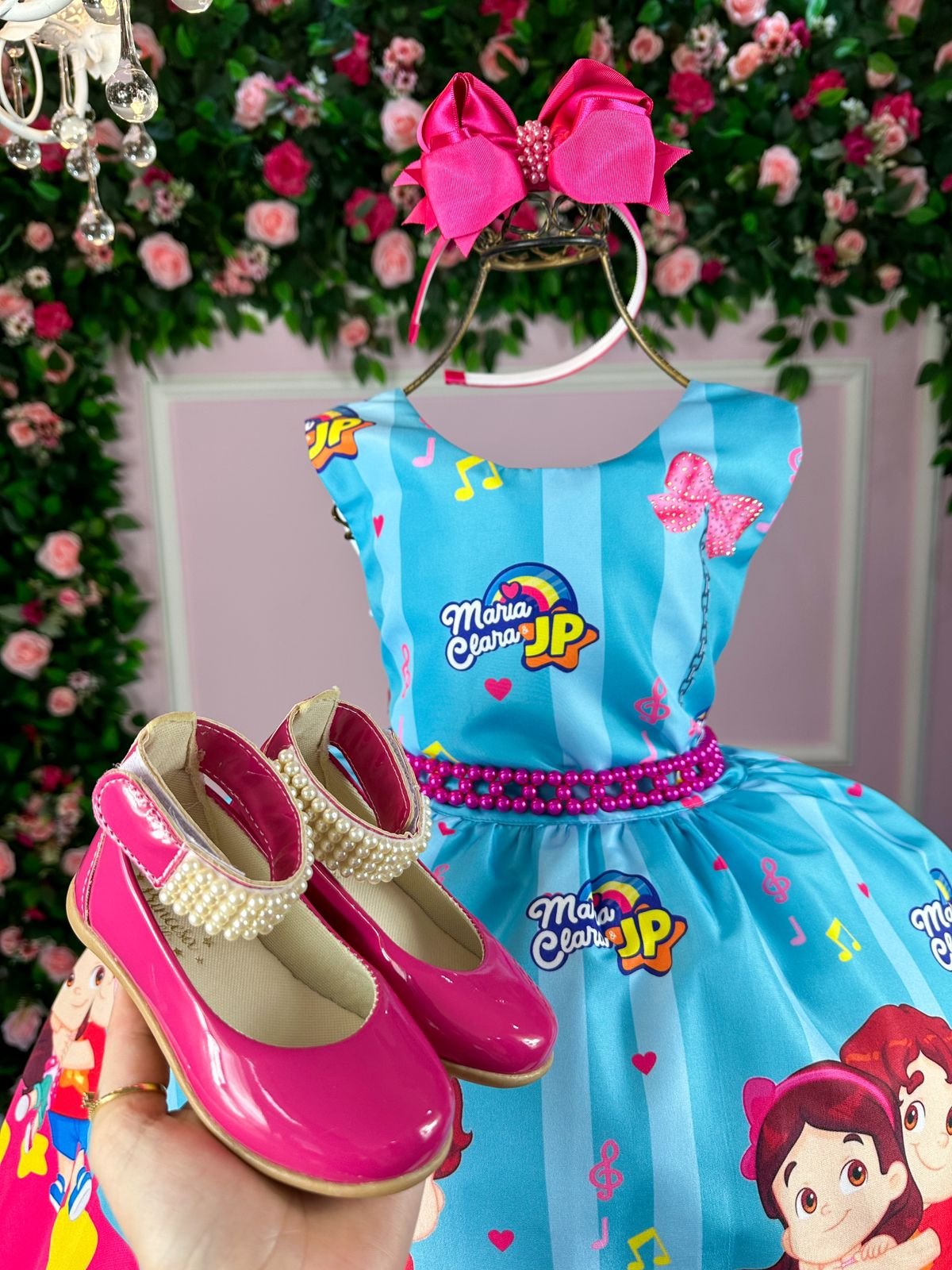 Vestido Tematicos da Miss Maria Clara e JP - Imagem 2