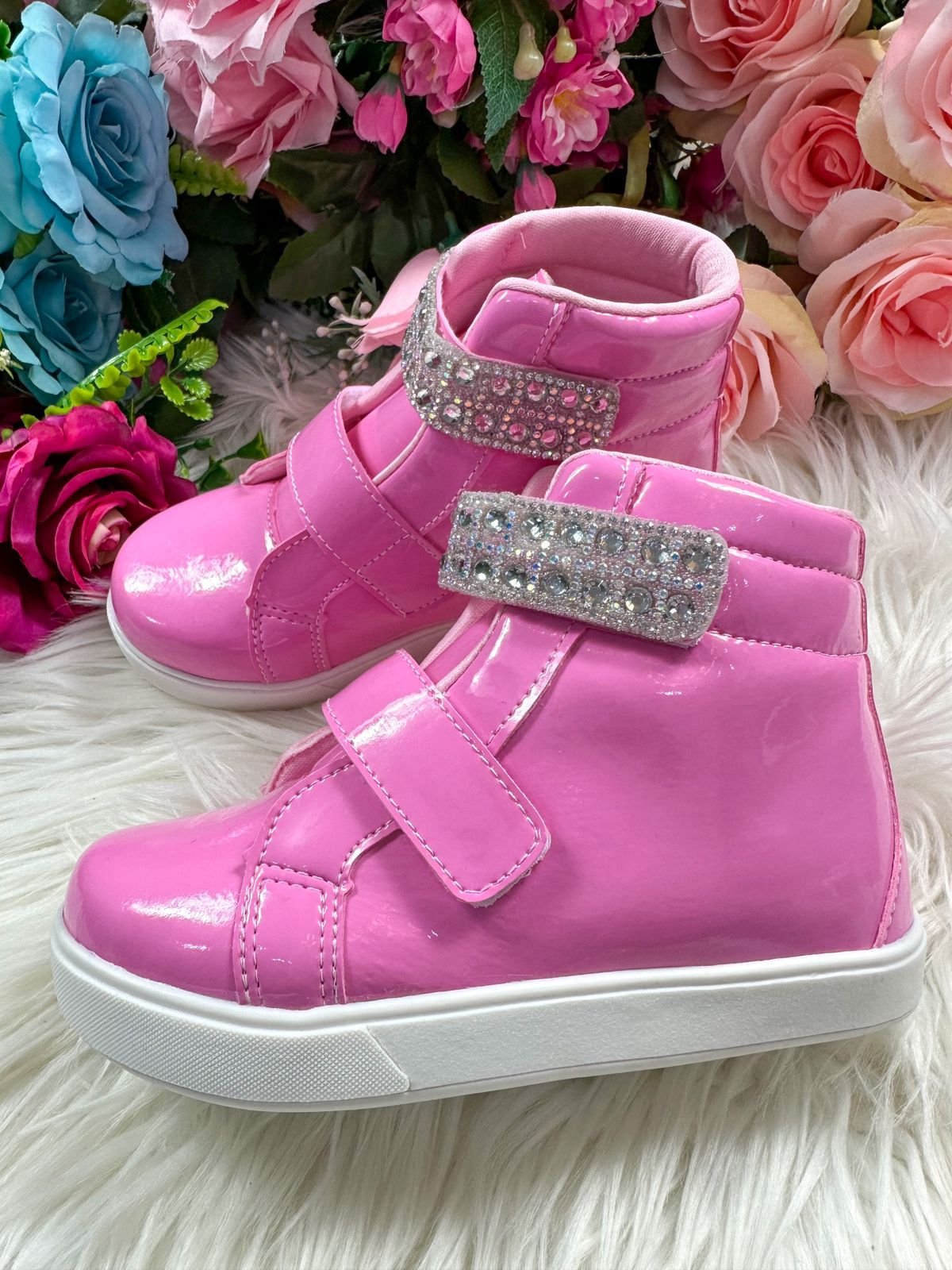 Tenis Bota D Milan Rosa Chiclete - Imagem 4