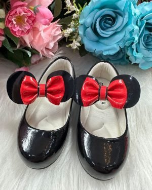 Sapatilha Flor Di Mila Minnie/Minie Preto