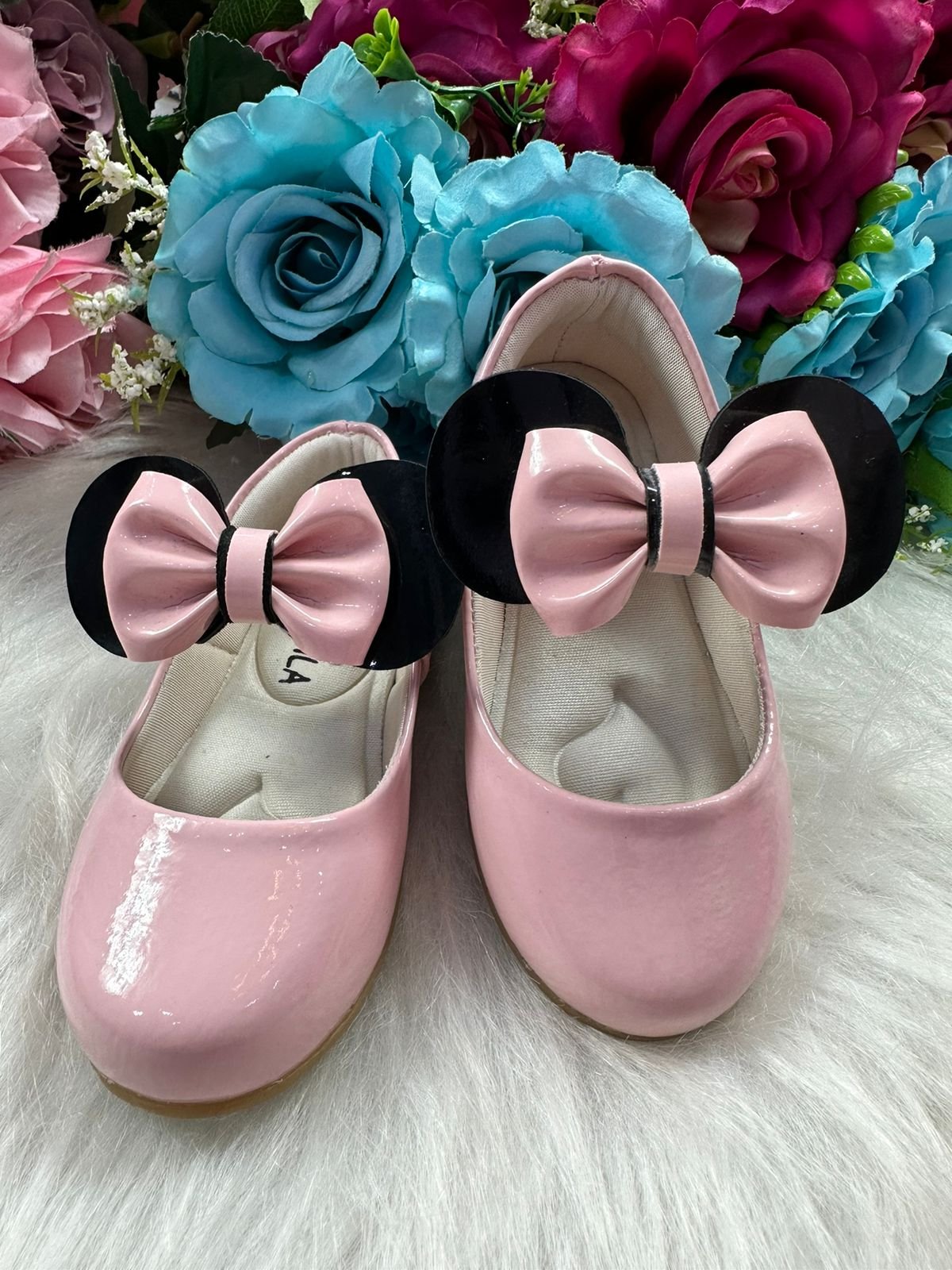 Sapatilha Flor Di Mila Minnie/Minie Rosa