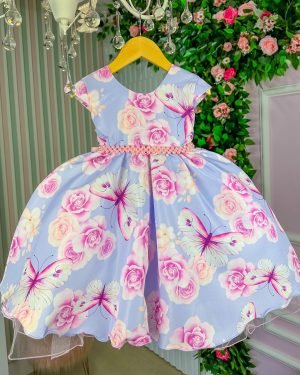 Vestido Giovanella/Giovanela Lilas Florido