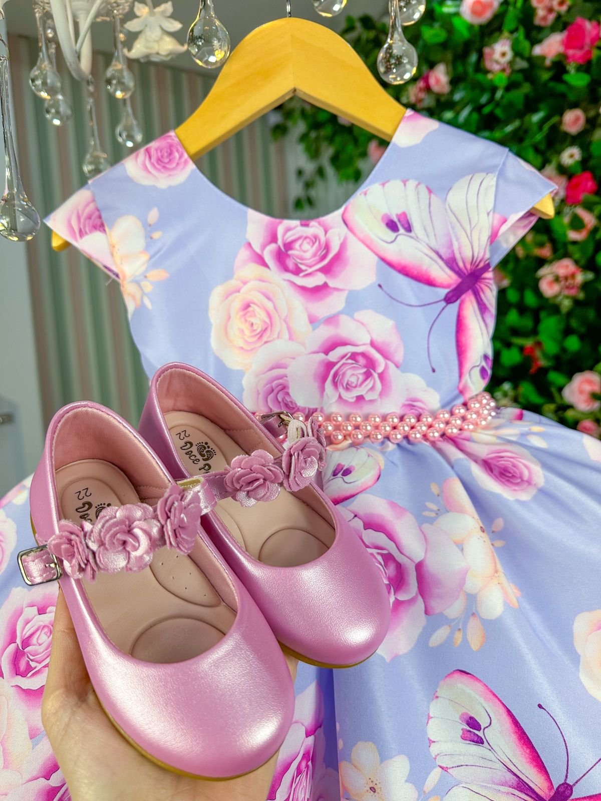 Vestido Giovanella/Giovanela Lilas Florido - Imagem 2