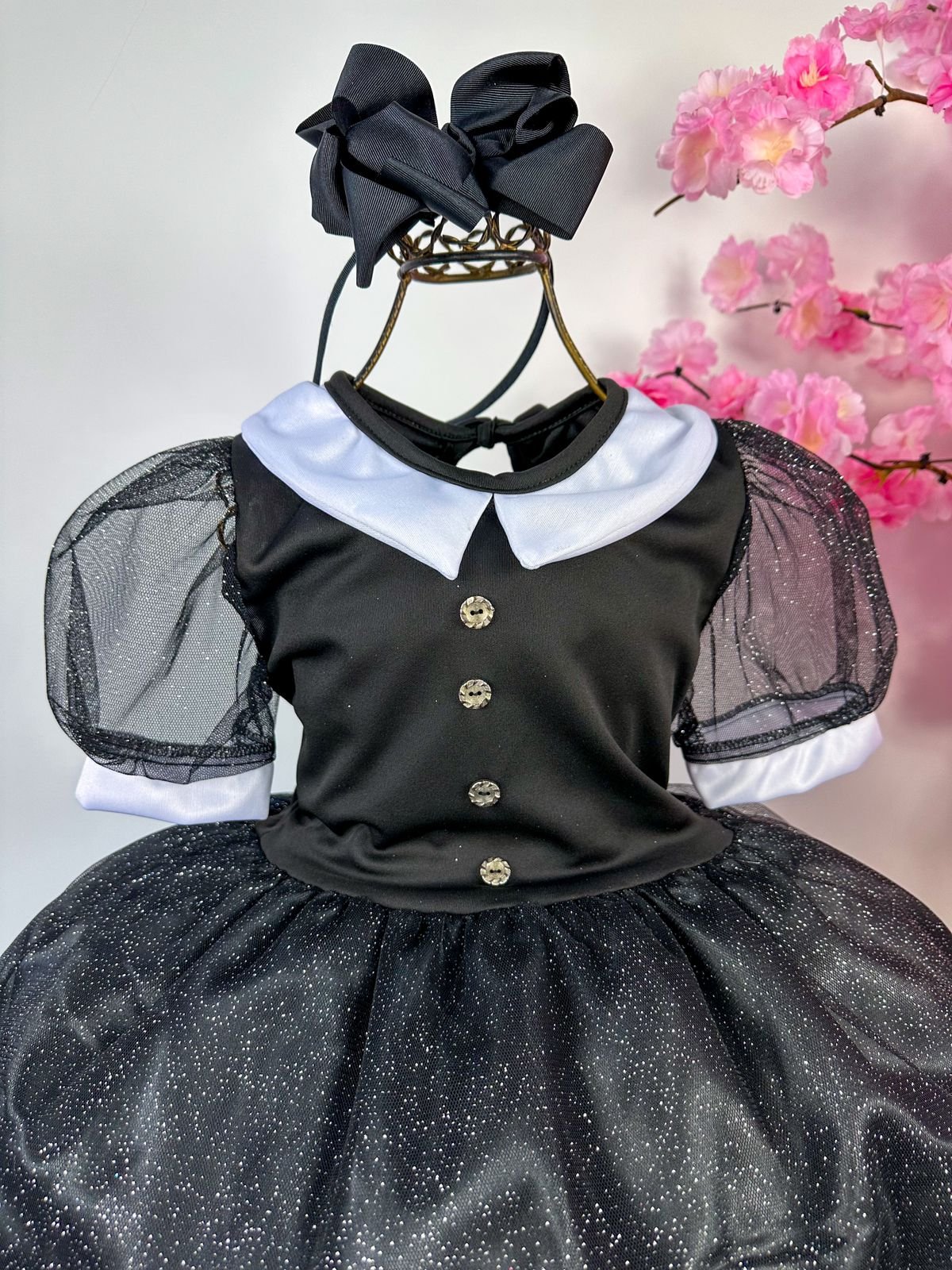 Fantasia Princesa Belli Wandinha - Imagem 7