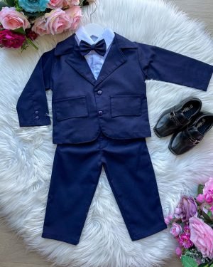 Conjunto Miss Cherry Social Terno – Blaizer Azul Marin
