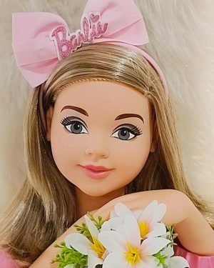 Tiara Belli Barbie Rosa Bebe