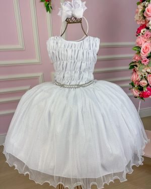 Vestido Marie Juvenil Ana Branco