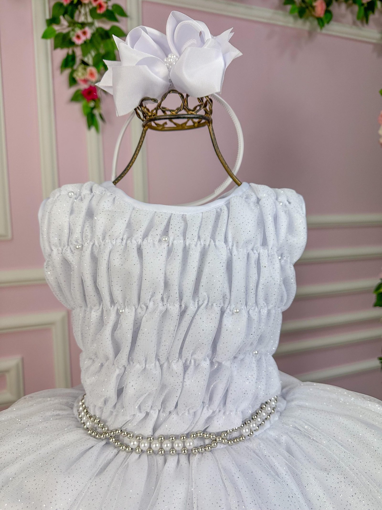 Vestido Marie Juvenil Ana Branco - Imagem 2