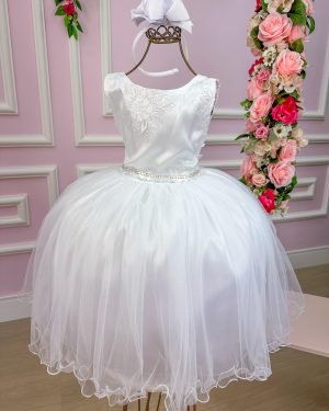 Vestido Enjoy Juvenil Helena Branco