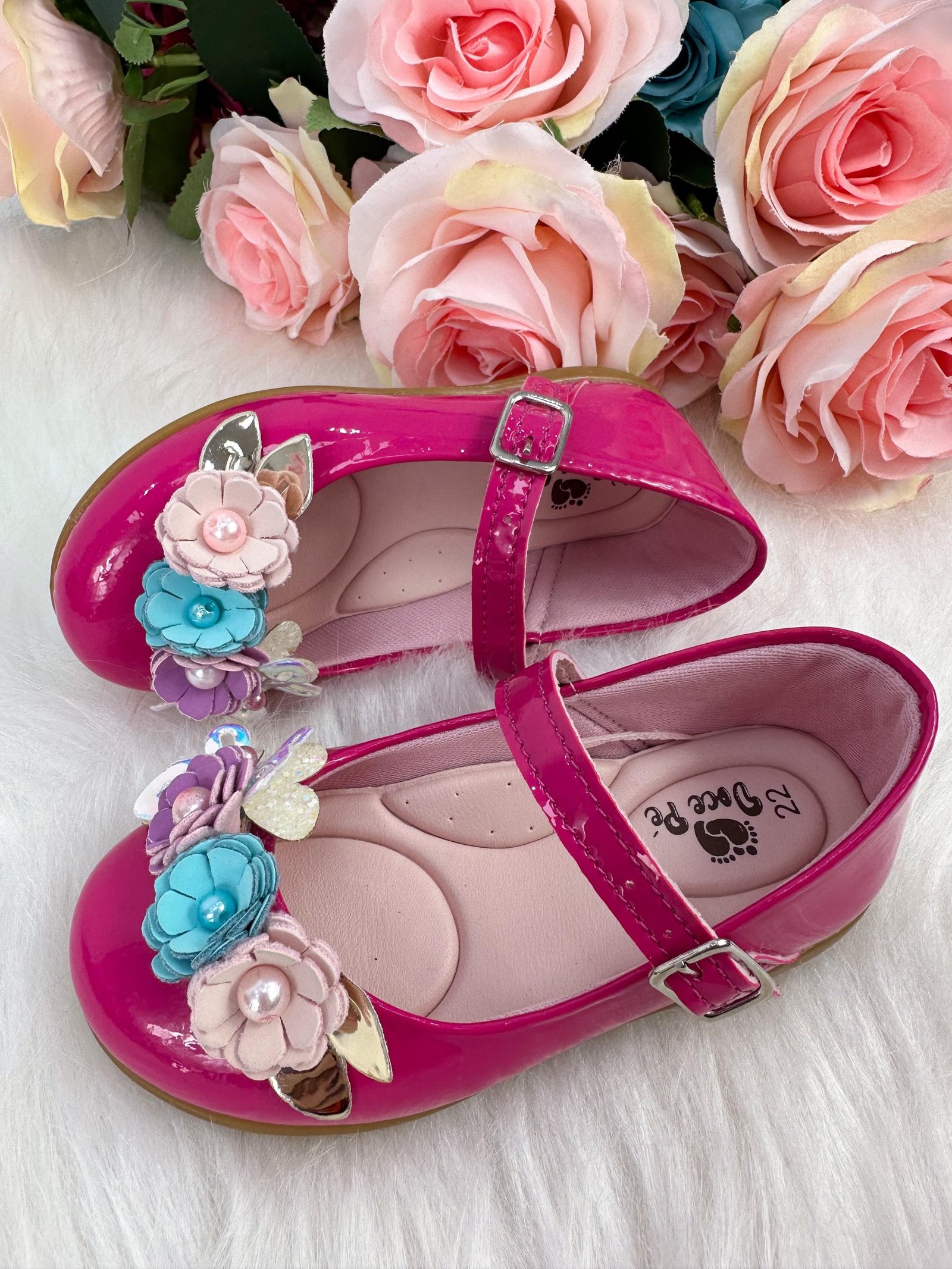 Sapatilha Doce Pe Juju Jardim Encantado Pink - Imagem 2