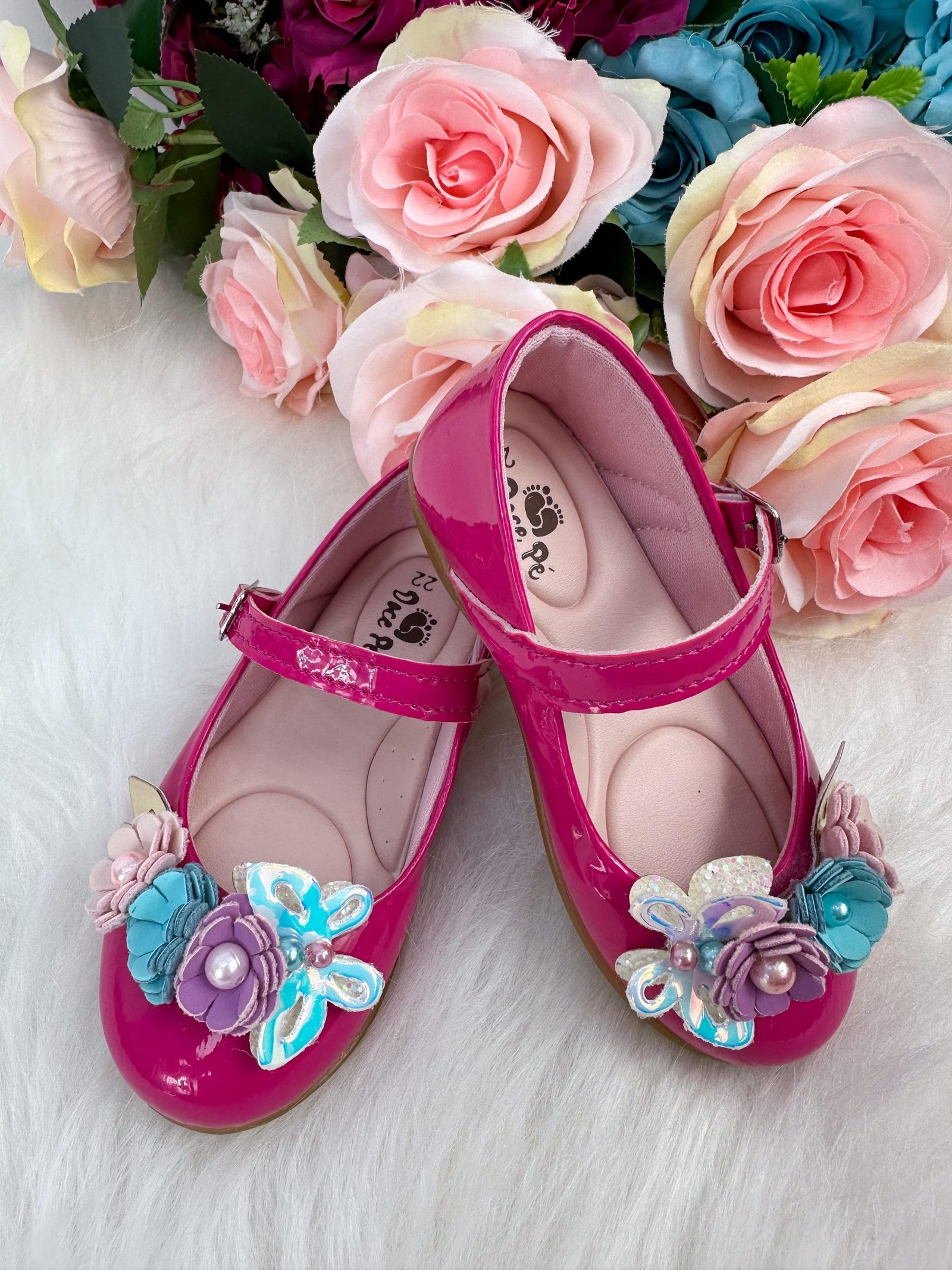 Sapatilha Doce Pe Juju Jardim Encantado Pink - Imagem 4