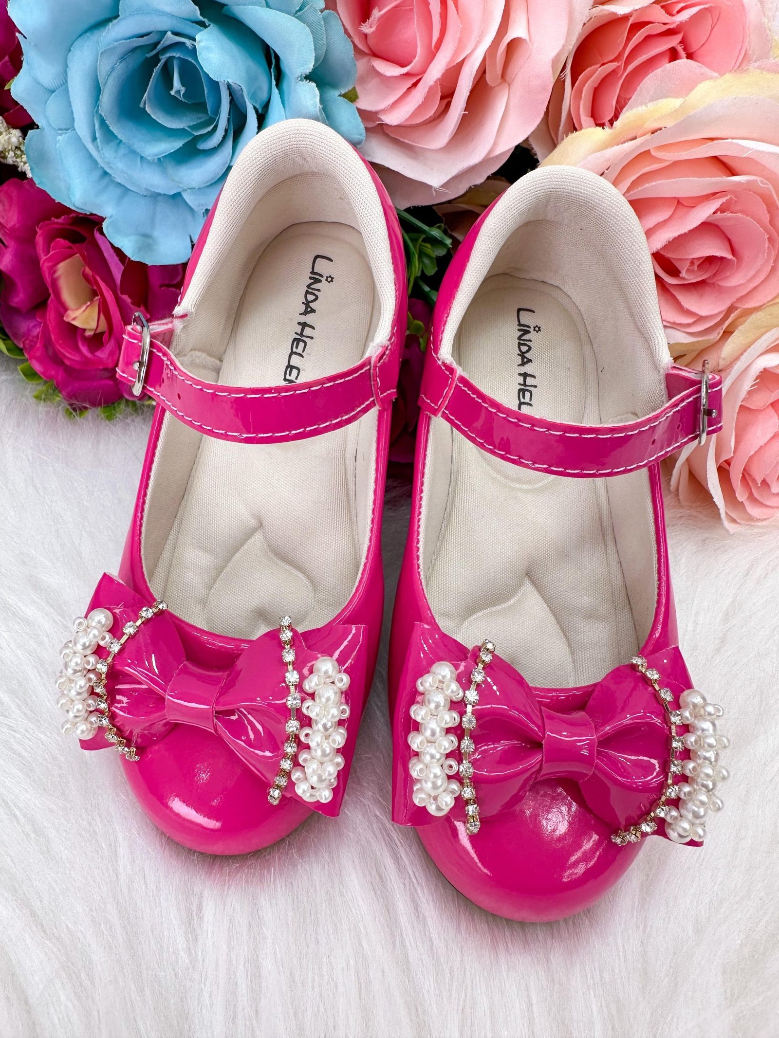 Sapatilha Flor di Mila Pink Perolas Neide - Imagem 2