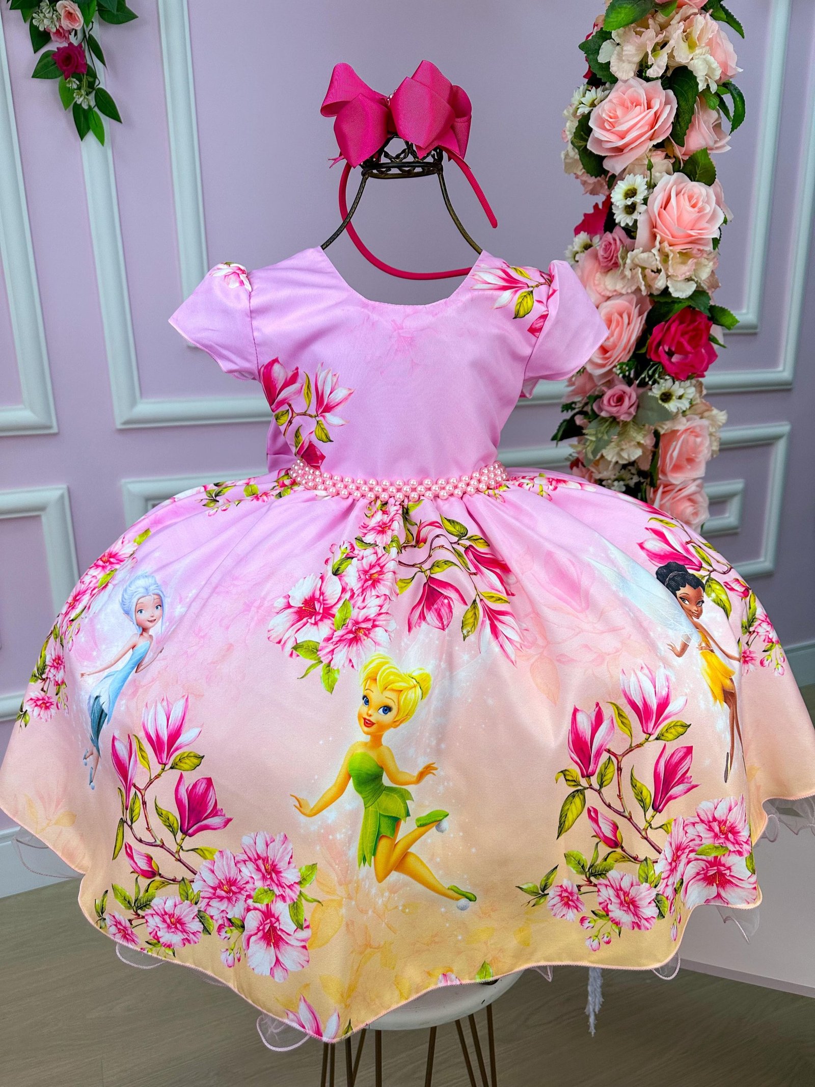 Vestido Infantil Temáticos da Gigi Fadas – Tinker Bell - Imagem 5