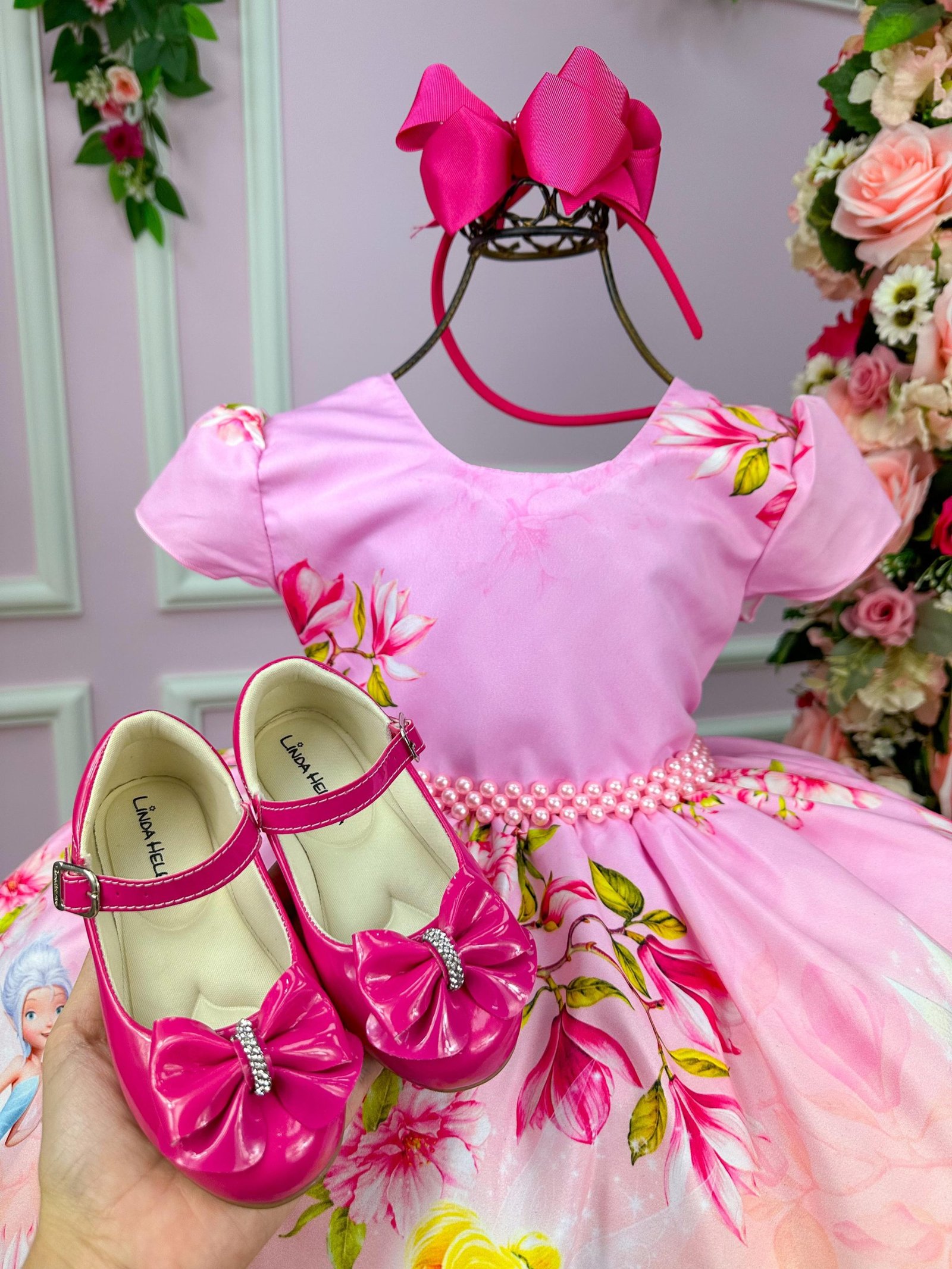 Vestido Infantil Temáticos da Gigi Fadas – Tinker Bell - Imagem 7