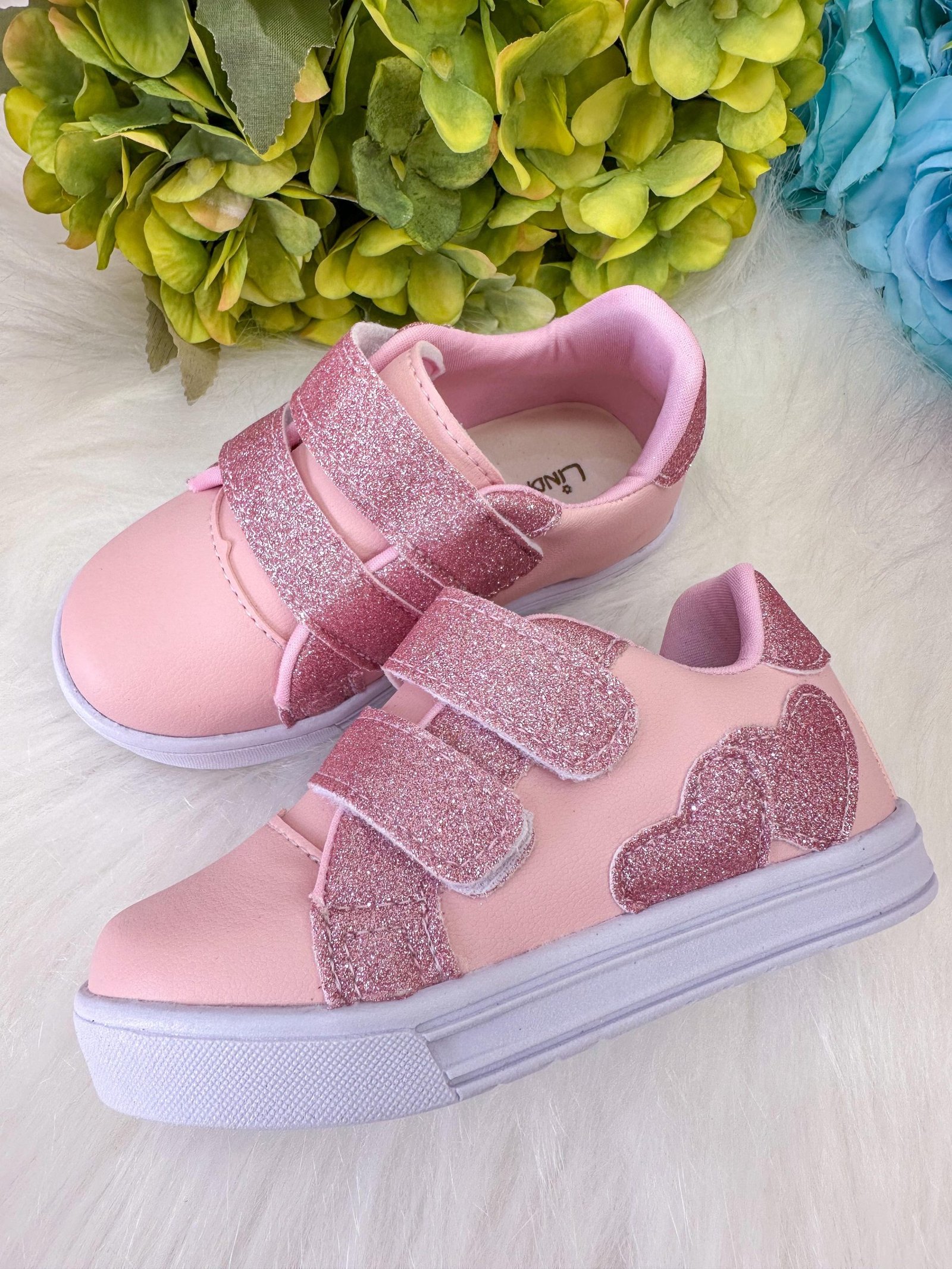 Tenis D Milan Love Rosa Bebe - Imagem 2