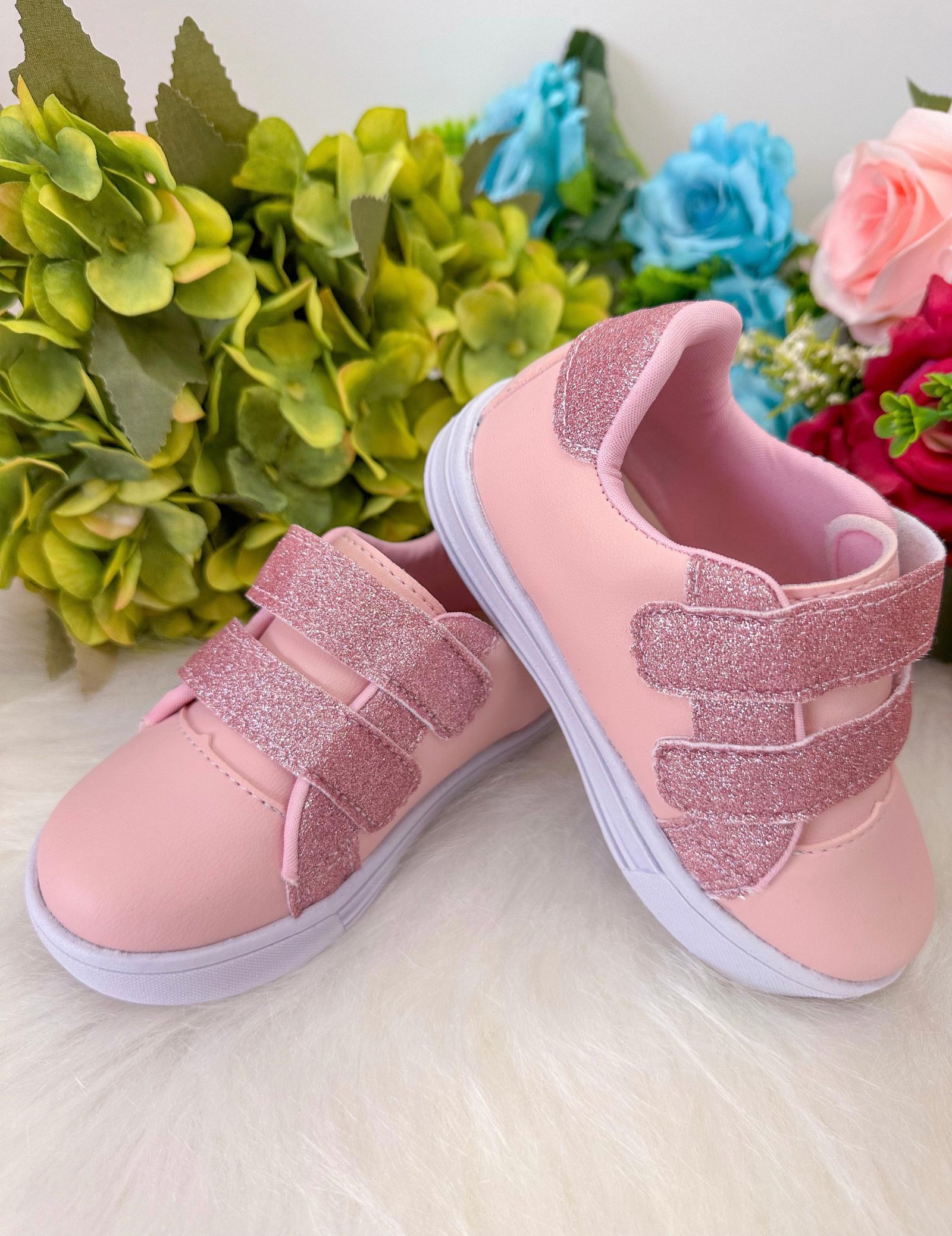Tenis D Milan Love Rosa Bebe - Imagem 3