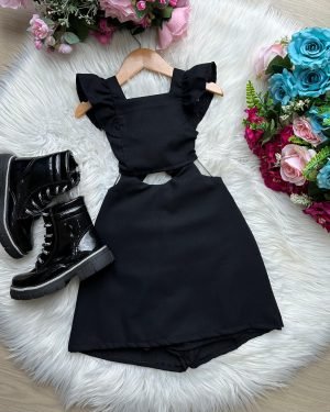 Macacão Blogueirinha Denise Preto