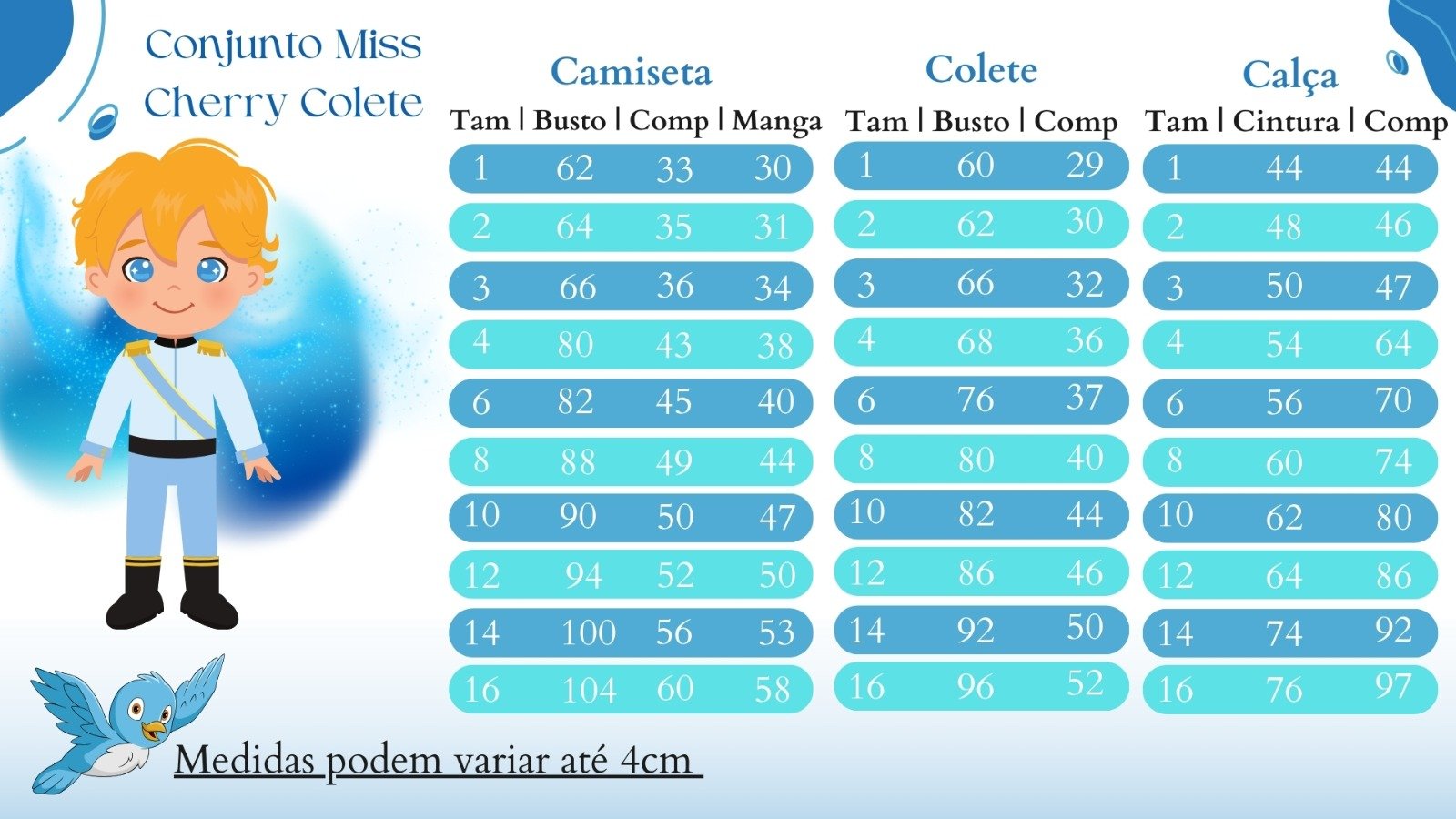 Conjunto Miss Cherry Colete Alfaiataria Cinza - Imagem 4