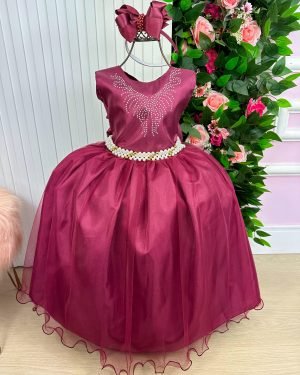 Vestido Marie Longo Larissa Marsala