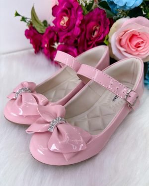 Sapatilha Flor Di Mila Rubia Saltinho Rosa Bebe