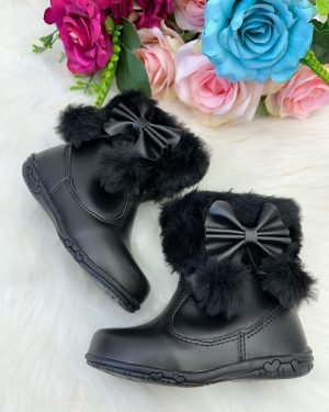 Bota/Coturno Flor Di Mila Zoe Preta