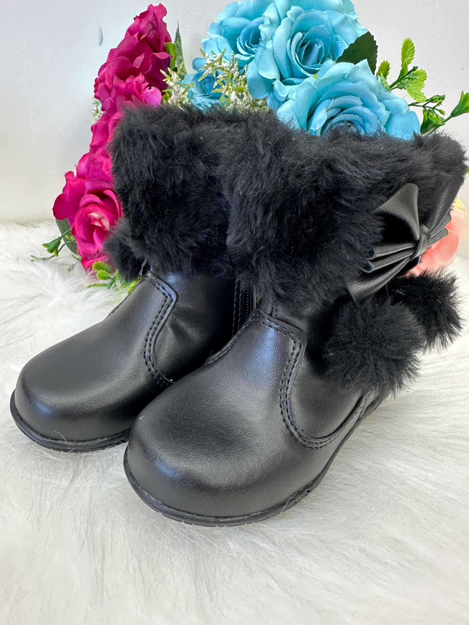 Bota/Coturno Flor Di Mila Zoe Preta - Imagem 2