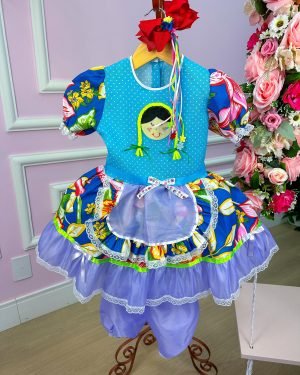 Vestido Junino Boneca Kelly