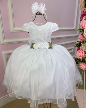 Vestido Juvenil Vila Lele Luiza Branco