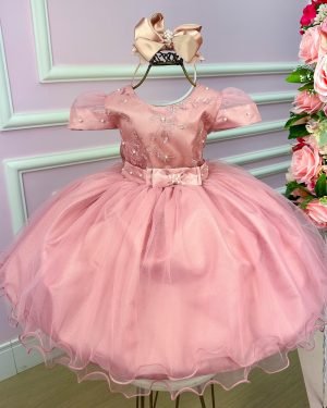 Vestido Marie Rose Laço Bella