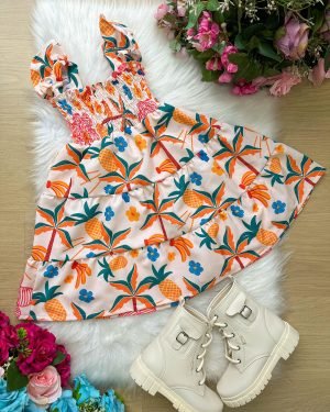 Vestido Ysa Kids Infanto/Juvenil Modinha Gaby