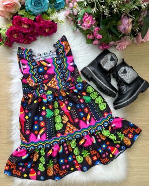 Vestido Ysa Kids Infanto/Juvenil Modinha Isabele